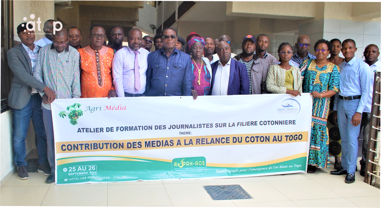 Kloto/production cotonnière : des journalistes formés pour accompagner la relance de la filière 1 1 Les participants