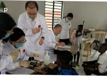 Avé: des enfants orphelins et démunis du centre Canaan village bénéficient de soins médicaux gratuits à Kévé