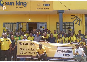 Energie solaire : La société Soleva SASU inaugure sa boutique « Sun King » à Tchamba