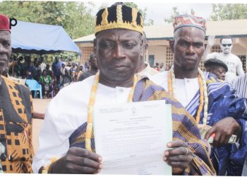 Ogou : M. Akakpo Amouzou Défon Ayéfon reconnu chef du village de Zolou Kokoyo