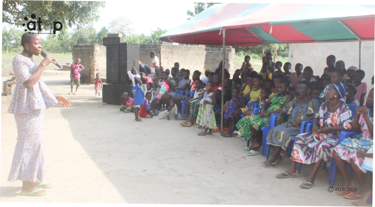 41 Mme Apelete sensibilise les population