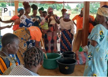 Binah/Autonomisation économique : Des femmes de Pagouda initiées à la fabrication du savon