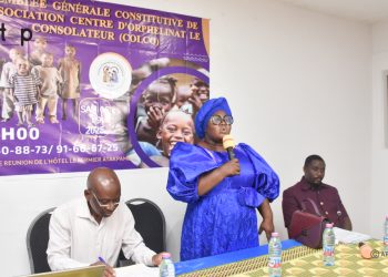 Ogou/ social : le centre d’orphelinat le consolateur porte sur les fonts baptismaux