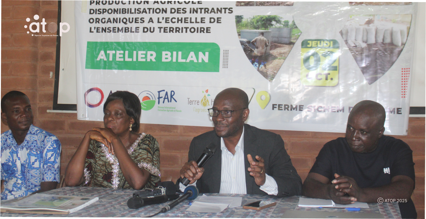 2 Dr Amah representant le directeur de la production agricole