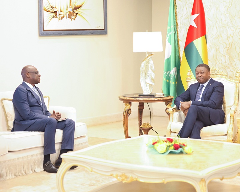M. Tidiane Boye avec le President du Conseil