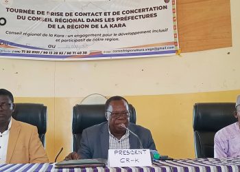 Le conseil régional de la kara échange avec les acteurs de la préfecture d’assoli