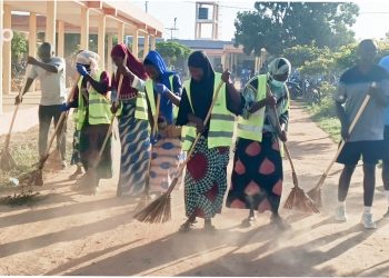 Cinkassé/ opération togo-propre :  Les alentours du CHP assainis
