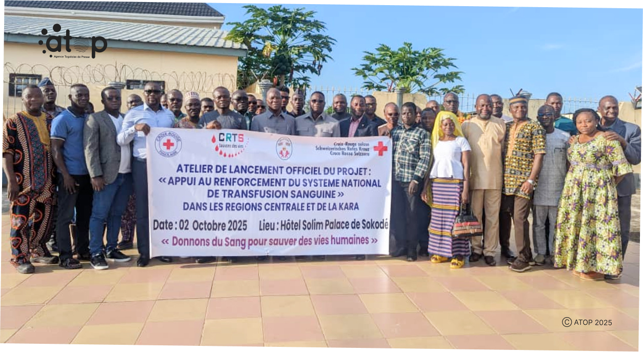 Tchaoudjo/transfusion sanguine : La phase 3 du projet d’appui au renforcement du système national dans deux régions lancées 1 Oliver