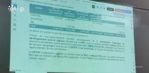 La présentation des données financières