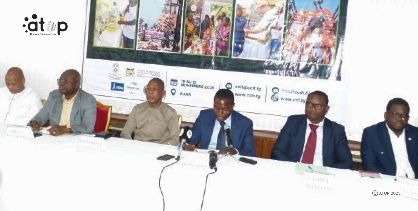 9 M Bouab representant le ministre togolais de lagriculture