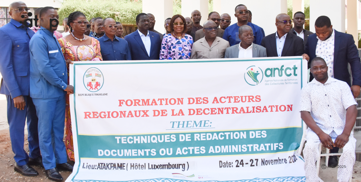 Ogou/décentralisation : Des acteurs régionaux des Plateaux en formation sur la rédaction administrative 1 Oliver 1 8