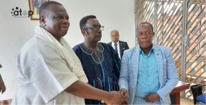 Anié 1, passation entre Atara T'faraba et Ayena Kwami maire entrant