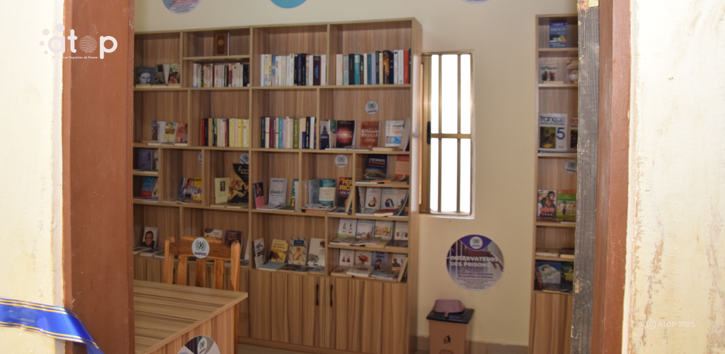 Kloto : une bibliothèque ouverte à la prison civile de Kpalimé pour renforcer la réinsertion des détenus 1 Oliver712