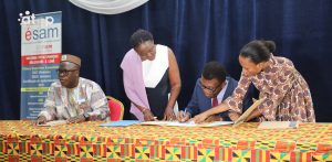 Signature de Convention