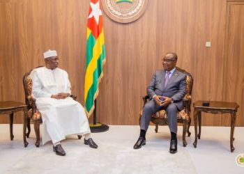 Diplomatie parlementaire  Le président de l’Assemblée nationale du Tchad rend une visite de courtoisie à son homologue togolais