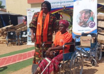 Tône: Les femmes handicapées des Savanes bénéficient de matériels de mobilité