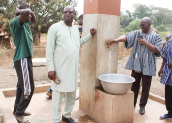 Blitta/Réparations communautaires :  Le HCRRUN offre de l’eau potable aux populations d’Agbandi-Zongo et Diguina