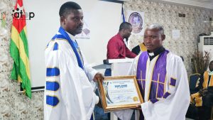 Un récipiendaire honoré