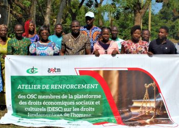Kloto : Des membres de la plateforme des DESC en formation sur les droits fondamentaux de l’homme