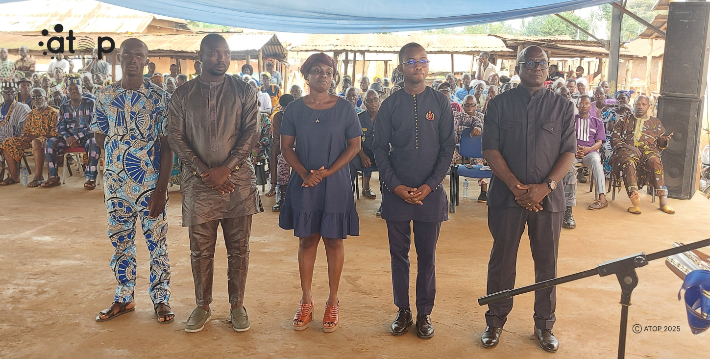 Yoto : Les membres de la maison de justice de Gboto Vodoupé installés 1 Oliver