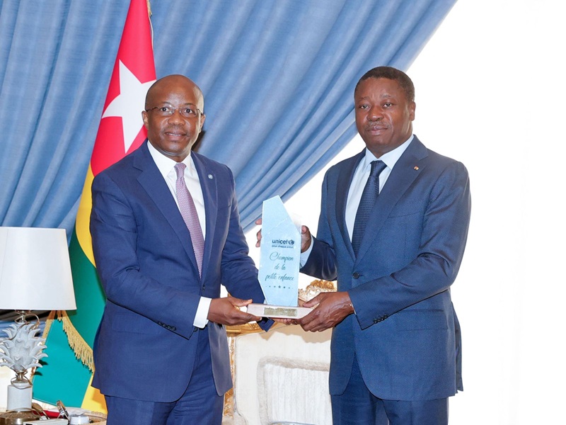 Protection de lenfant lUNICEF salue les progres du Togo et reaffirme son accompagnement
