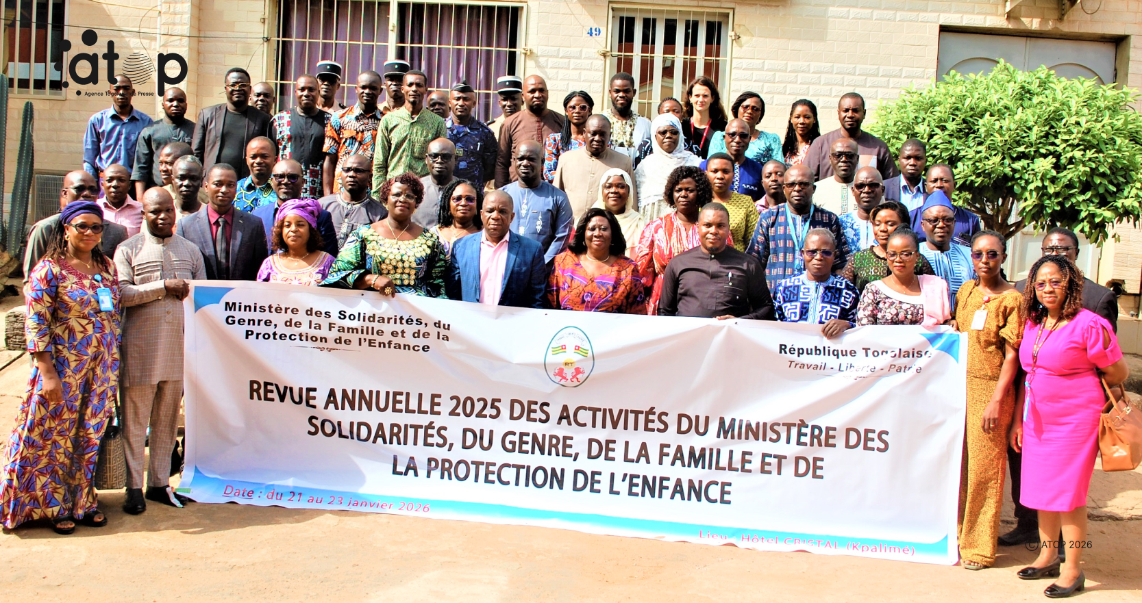 Kloto: Le ministère des Solidarités fait le bilan de ses activités 2025 et fixe ses priorités pour 2026 1 1 Les participants a la revue annuelle 2025