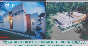 16 Maquette des edifices de Tandjoare