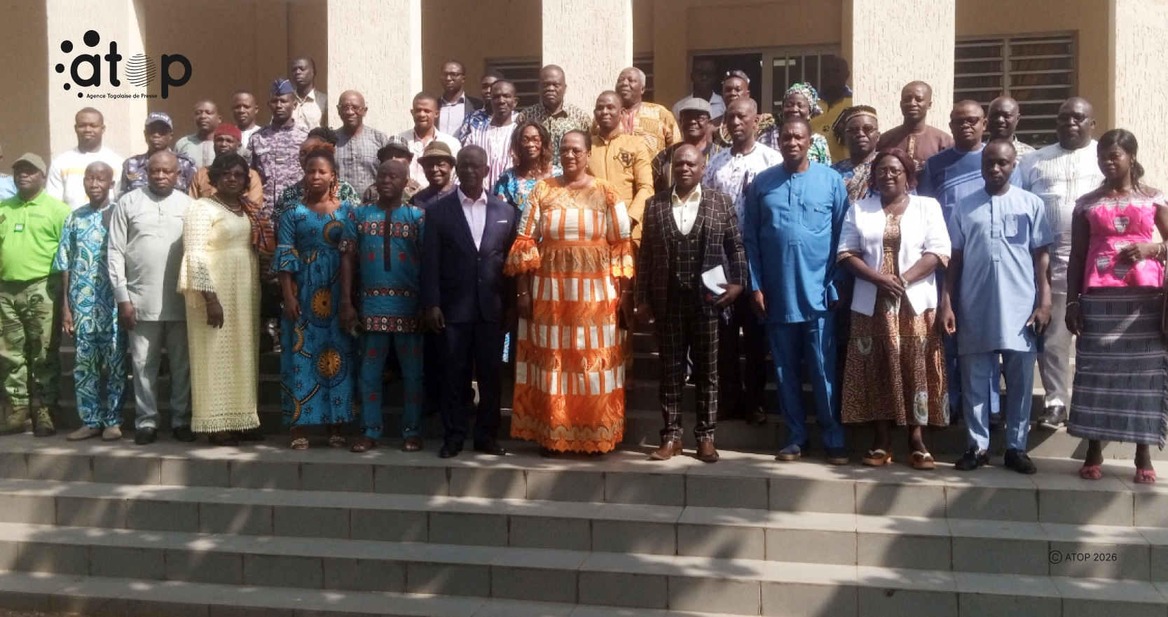 1ere session ordinaire 2026 de la commune Kpélé 1 : les conseillers réfléchissent sur les stratégies de mobilisation des ressources 1 2 Des participants
