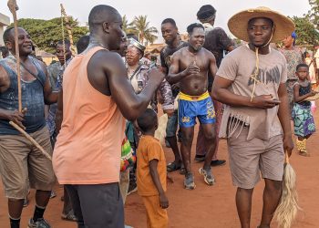 Agoe-nyive/ Culture : Les ressortissants de Ténéga a Lomé ont dansé Djindjeegou