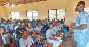 8 Le coordonateur du projet DIR M. Degboe Ayih qans son intervention