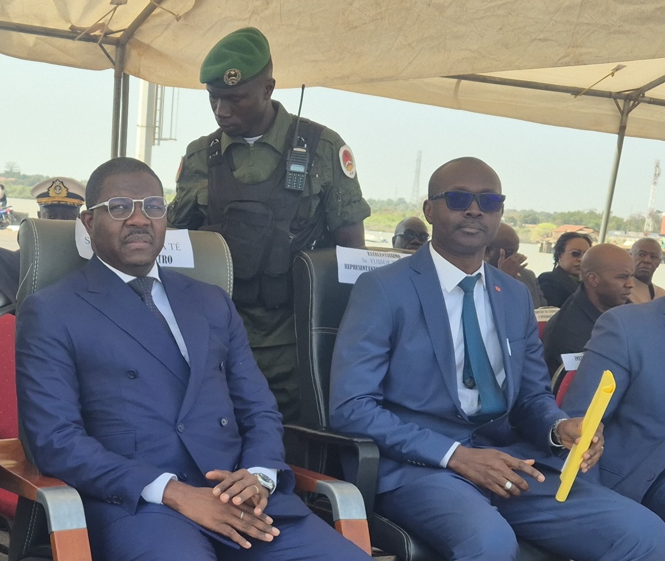 Lancement Travaux dragage Port de Bissau Jan2026 1