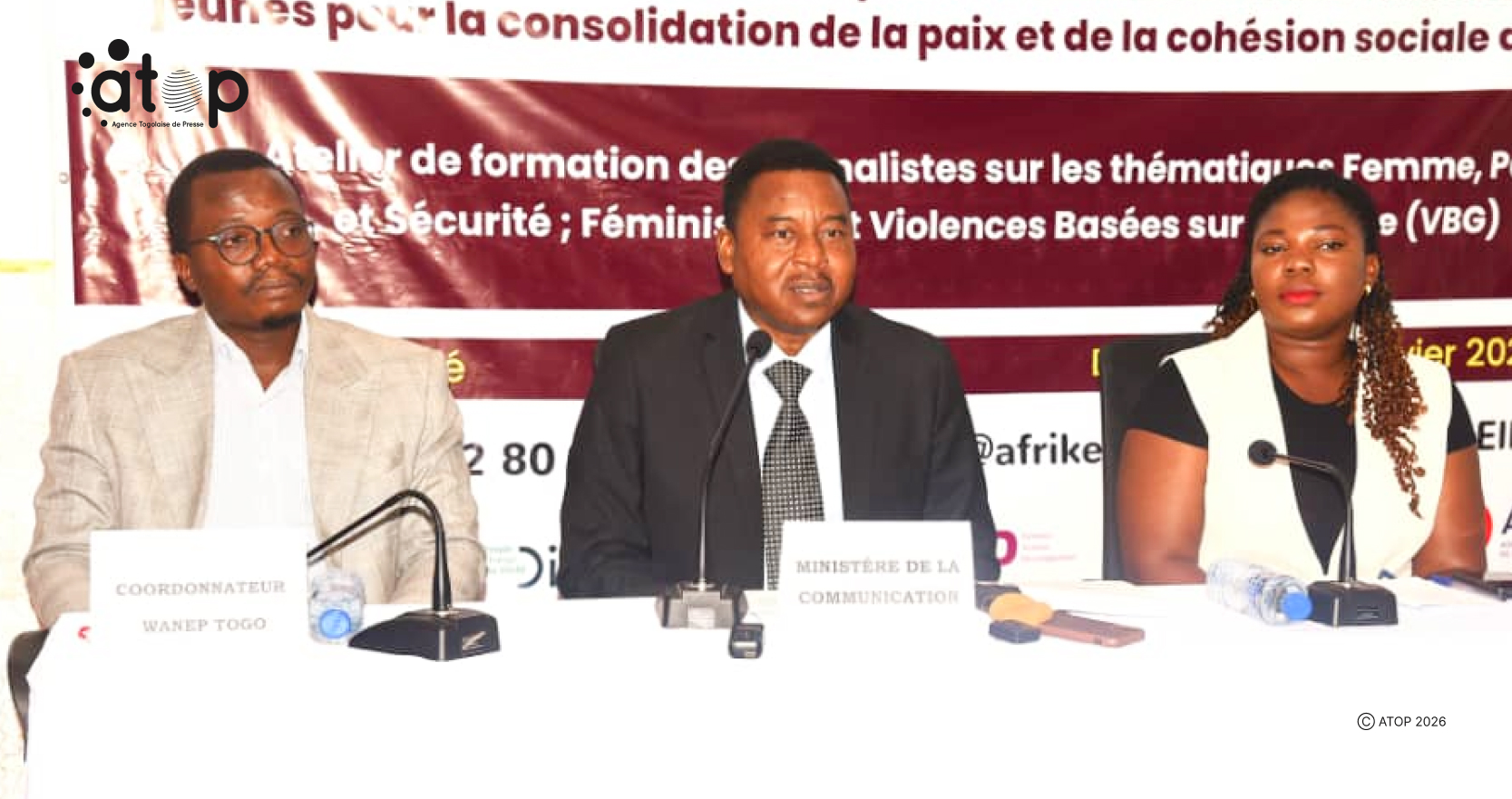 M. Franck Missite lors de son discours de lancement
