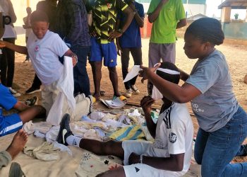 La Croix-Rouge Togolaise forme les populations de Kloto en secourisme