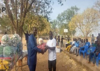 Un lot de matériel sportif offert au district de football de l’Oti