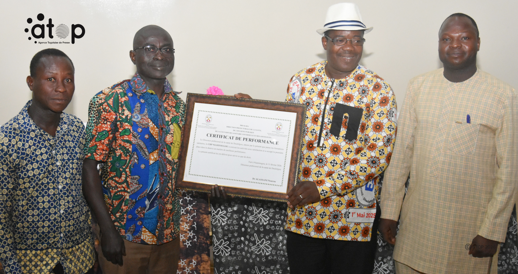 3 Une phase de remise de certificat de performance