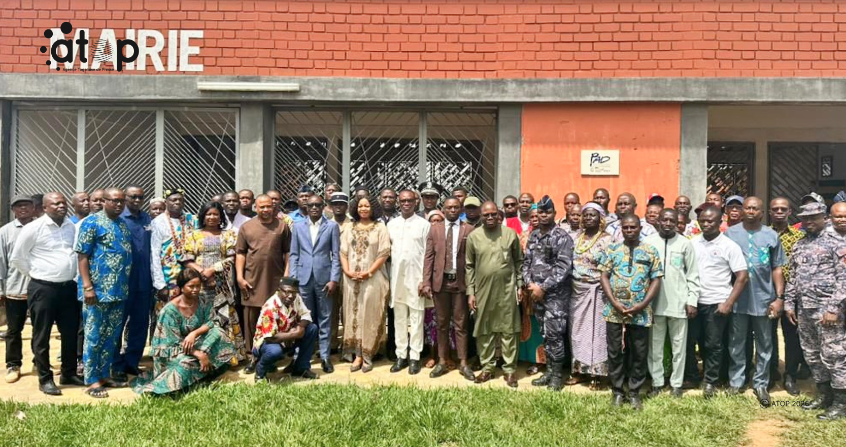 Développement local : Le processus d'élaboration du PDC de Danyi 2 lancé à Elavanyo 1 4 Des participants a la ceremonie de lancement du PDC