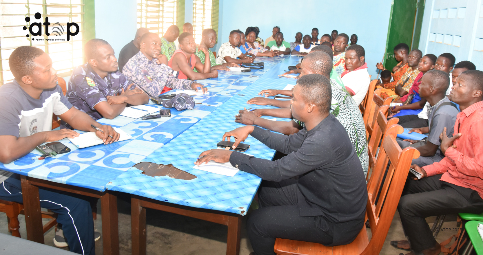 4 Les participants dans la salle