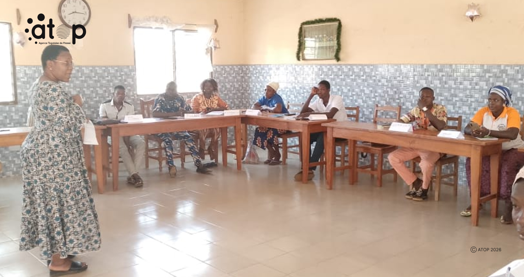 8 Vue partielle des participants