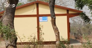 Le batiment du JEP vue de profile