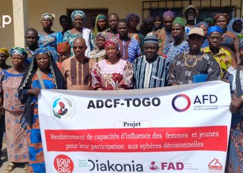 Tchaoudjo/Participation aux instances décisionnelles : Un projet de renforcement des capacités d’influences des femmes et jeunes lancé