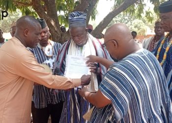 Bassar : M. Simyeli Malou reconnu chef du village de Kpalou
