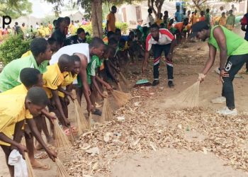 Cinkassé/semaine culturelle :  Le lycée de Biankouri organise des activités sportives et une opération de salubrité