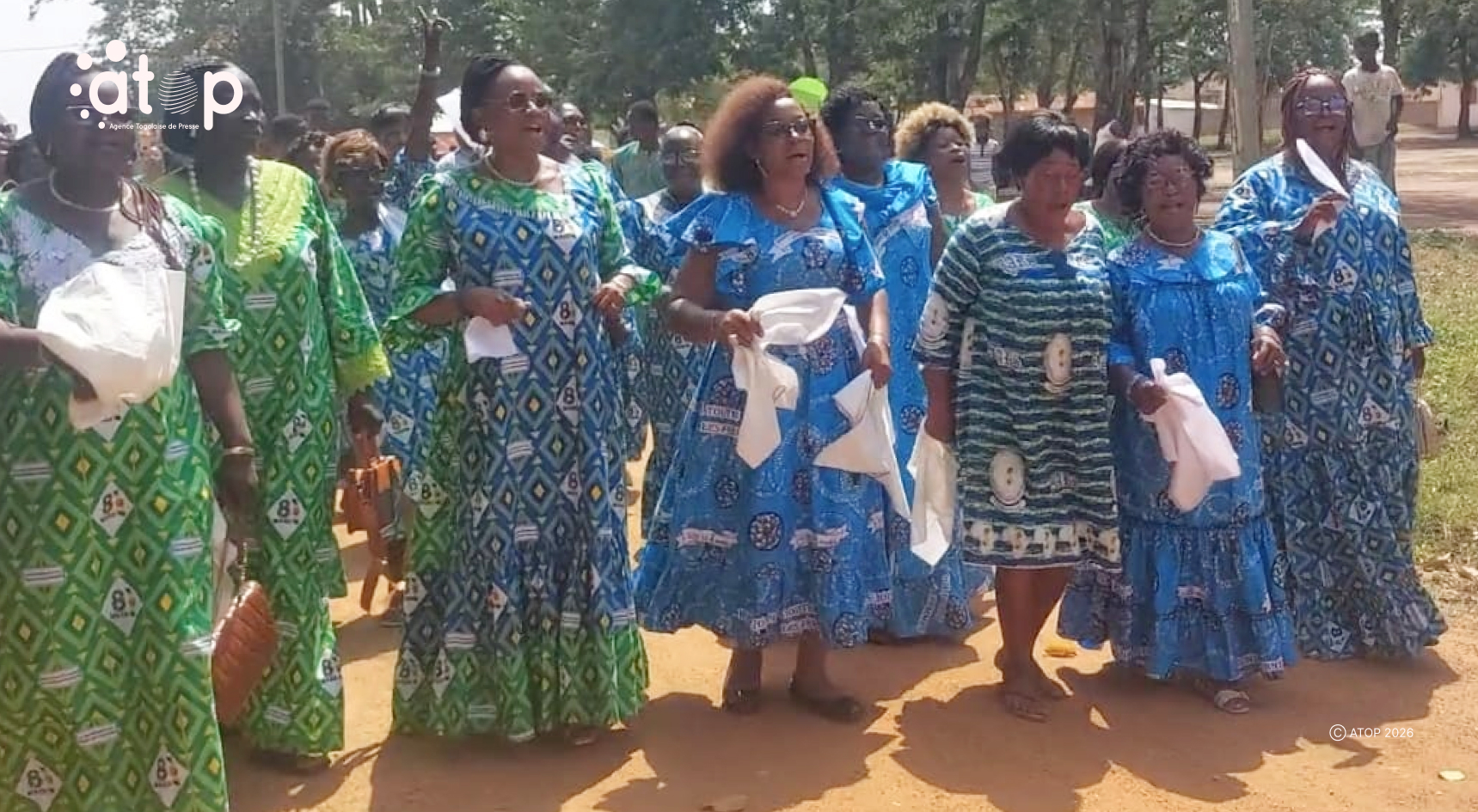 La journée internationale des droits de la femme célébrée à Notsè 1 64 Vue partielle de la caravane