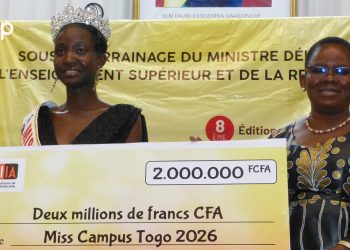 Kozah/8ᵉ édition de miss campus Togo : Amana Koboyo Esther remporte la couronne