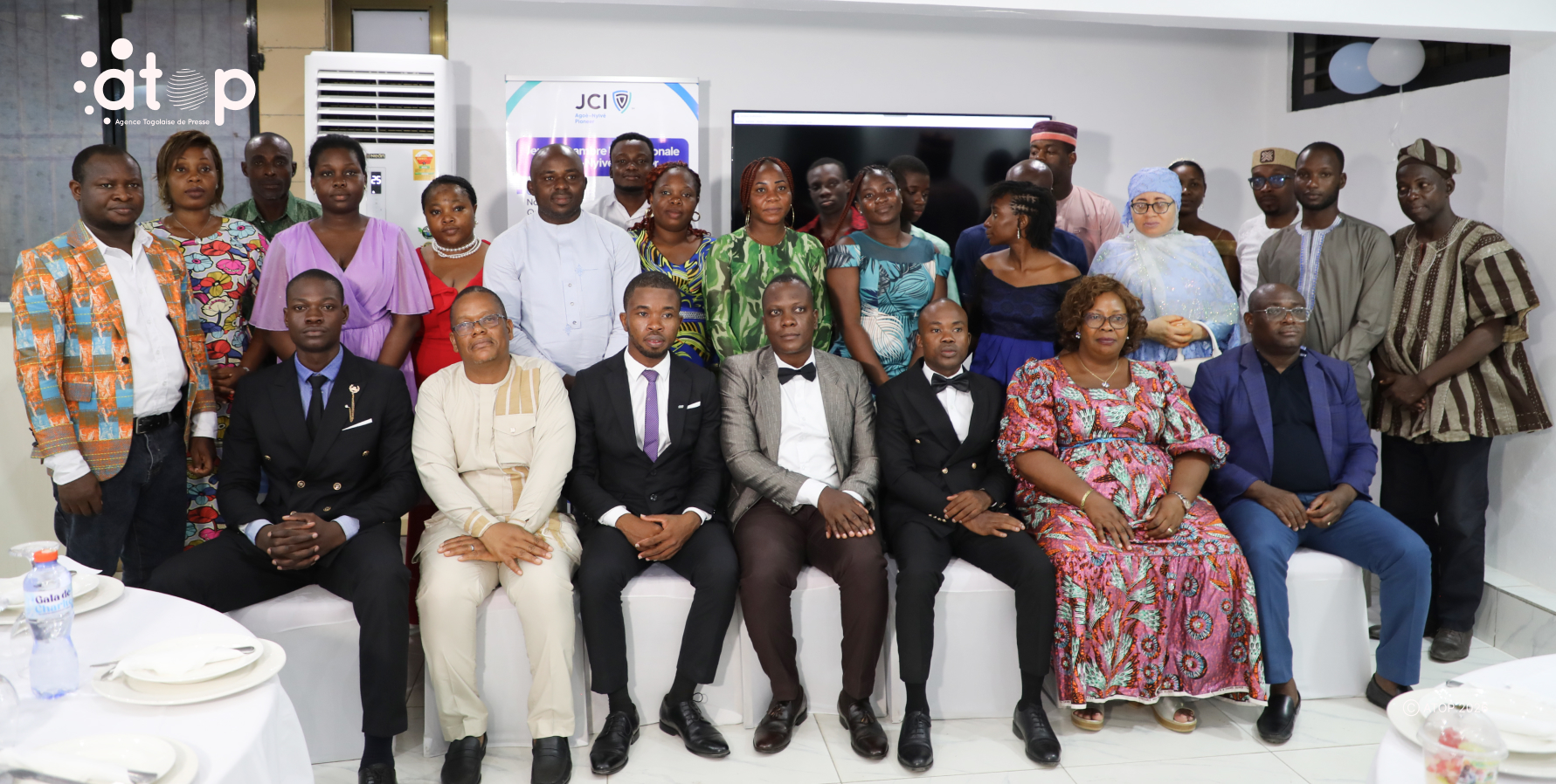 Des membres de la JCI et invites