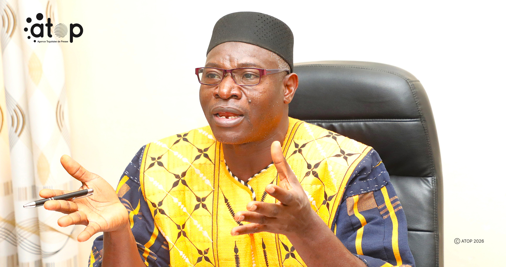 Dr Latifou Issaou lors des echanges