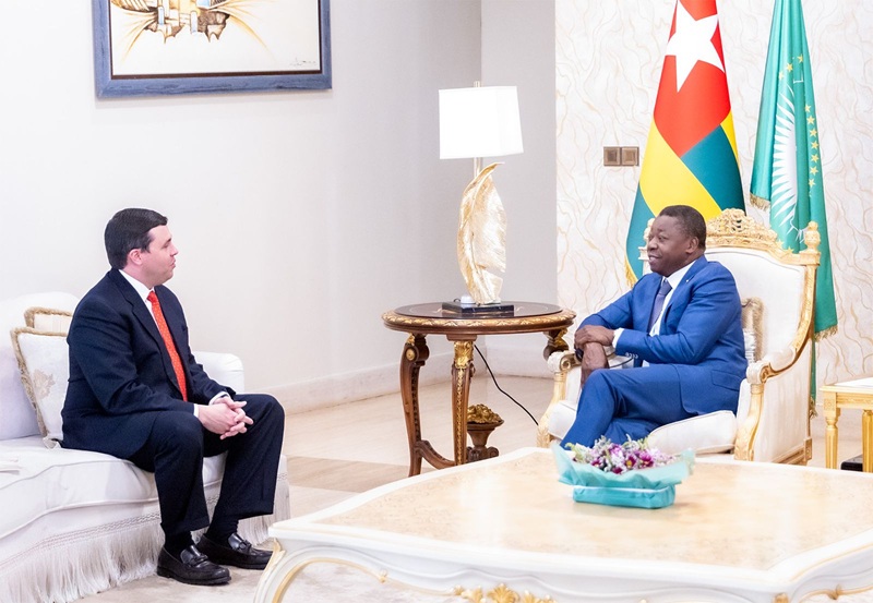 Le President du Conseil Costume bleu avec M. Christian Ehrhardt
