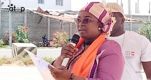 Mme Bawa lors de son allocution