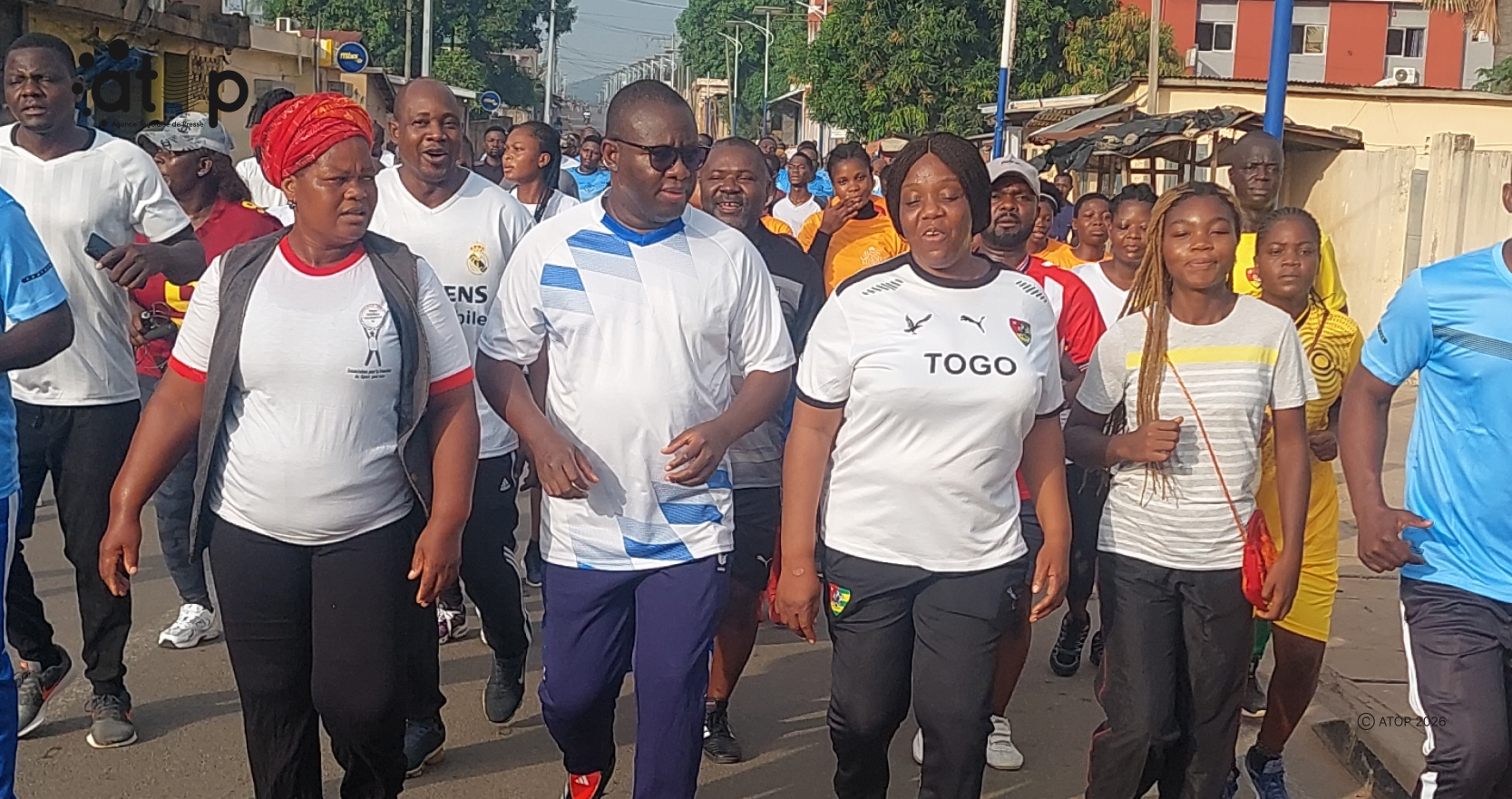 Kloto/ 41ème Journée nationale du sport : La population de la ville de Kpalimé mobilisée pour cette activité sportive et citoyenne 1 Oliver 55