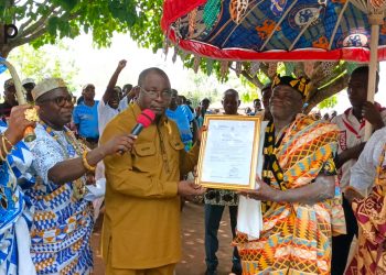 Zio/chefferie traditionnelle : Togbui Komla Homeku II, intronisé chef du village de Klikape